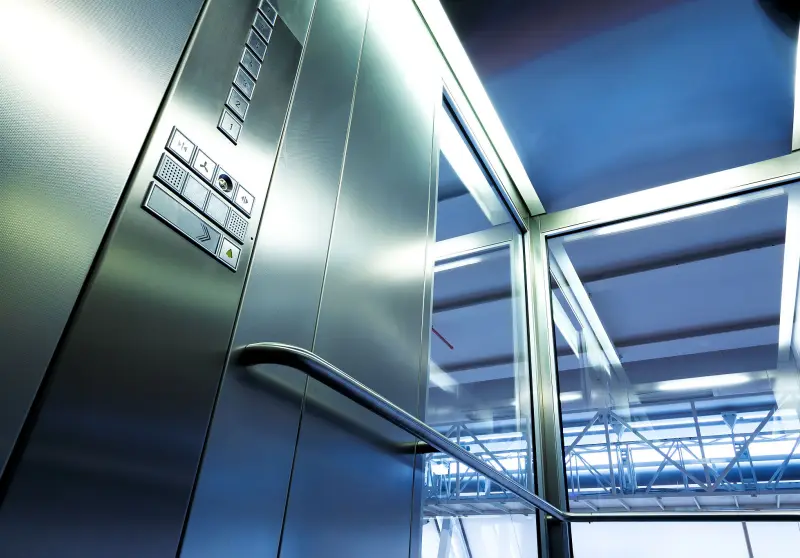 stainlesss steel elevator